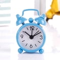 thumbnail image 1 of KDJ Analog Clocks Classic Double Bell Alarm Clock Movement Bedside Night 4CM - for Home Decor, 1 of 1
