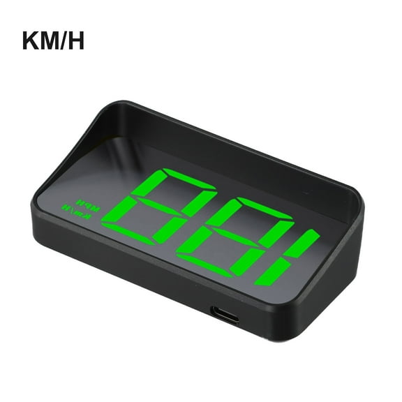KDJ Car Head Up HD Display GPS Speedometer KMH Digital HUD Windshield Projector