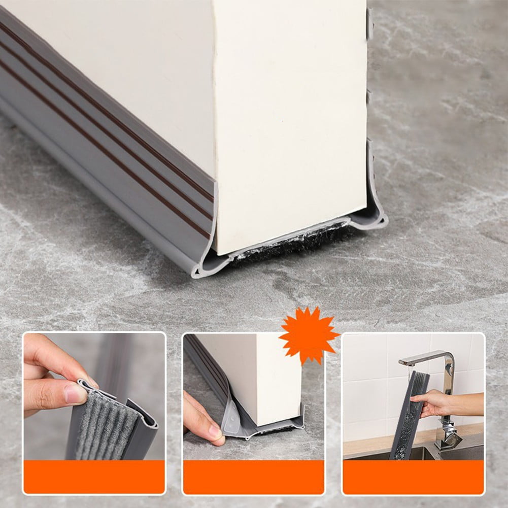 KDJ Door Stopper Draft Excluder 93*5CM Draft Strip Under Door Bottom ...