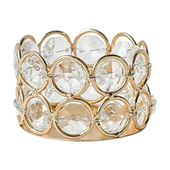 KDJ For Crystal Tealight Candle Lantern Holders Candlesticks for Wedding Party - for Home Decor