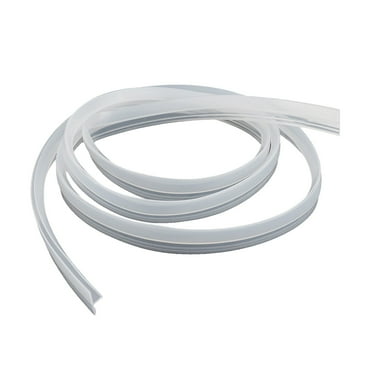 KDJ H Shape Glass Door Sealing Strips Silicone Bath Shower Weather Strips Draft Stopper Office Balcony Glass Door Sealing Strip