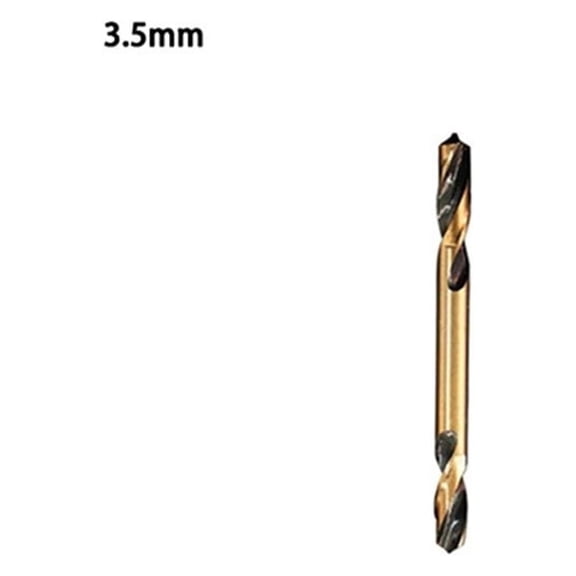 KDJ HSS Double-headed Auger Drill Bits For Metal Stainless Steel Iron Wood Drilling Power Hand Tools Parts Electric Drill Accessory