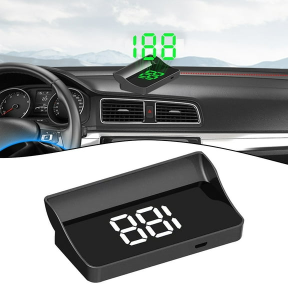 KDJ HUD GPS Head Up Display Speedometer Odometer Car Digital Speed