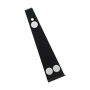 KDJ Heavy Duty Pull Bar Flooring Installation Tool for Laminate Vinyl Plank Hardwood Floor Steel Construction Professional Use Near Walls Narrow Places Black