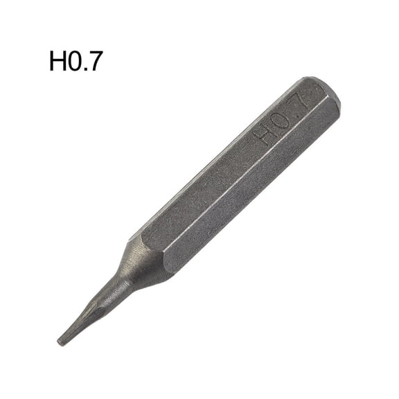 KDJ Hex Screwdriver Bit 4mm Head Screw Driver Bits H0.7 H0.9 H1.3 H1.5 H 2 H 2.5 H3 H3.5 H4 Electric Screwdriver Bits Hand Tool