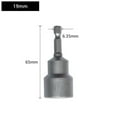 thumbnail image 1 of KDJ Hex Socket Sleeve Nozzles Wind Batch Sleeve Magnetic Nut Driver Drill Bit Socket Wrench Extension Sleeve Repairing Tool, 1 of 10