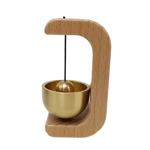 KDJ Japanese Wooden Wind Chimes Wireless Doorbell Door Bell Wind Bell Decorations - for Home Decor