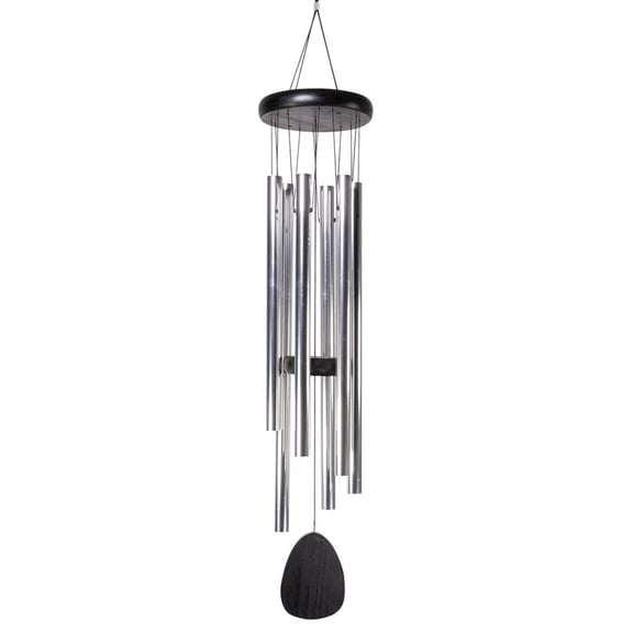 KDJ Large Deep Resonance Serenity Wind Chimes Metal Deep Tone Outdoor Home Decor Use