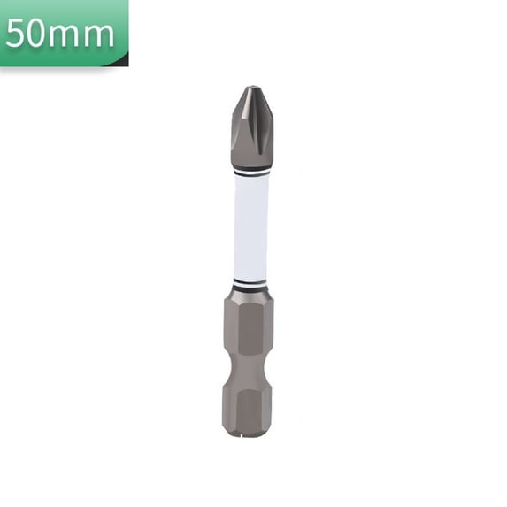 KDJ Magnetic Screwdriver Bits Set Special Slotted Cross Head Screwdriver Bit For Electrician PH250-150mm Hex Shank