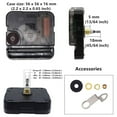 thumbnail image 1 of KDJ Mechanism DIY-Silent Wall Clock Quartz Movement Repair Tool Replace Kit - for Home Decor, 1 of 10