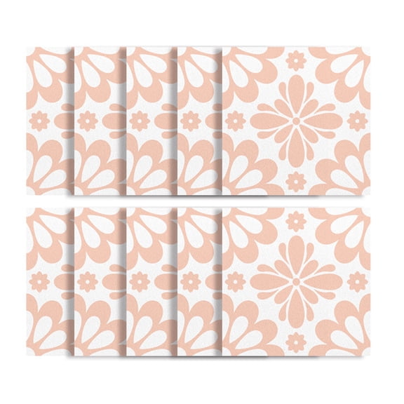 KDJ Mosaic Tile Stickers Bathroom Kitchen Home Wall or Floor - for Home Decor