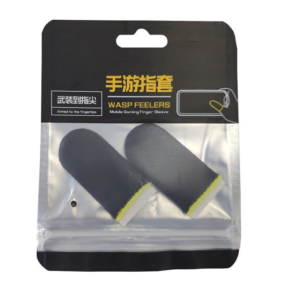 KDJ New 1 Pair Mobile Game Sleeve For Smart Touch Screen Finger Gaming thumb Gloves