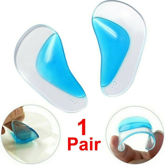 KDJ Orthotic Arch Support Insoles Flat Feet Foot Fallen Plantar Fasciitis Heel Pain