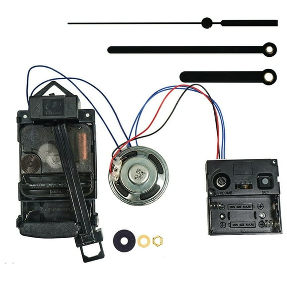 KDJ Pendulum Clock Movement with Music Chime Box Quartz Pendulum Drive DIY Accessory - for Home Decor