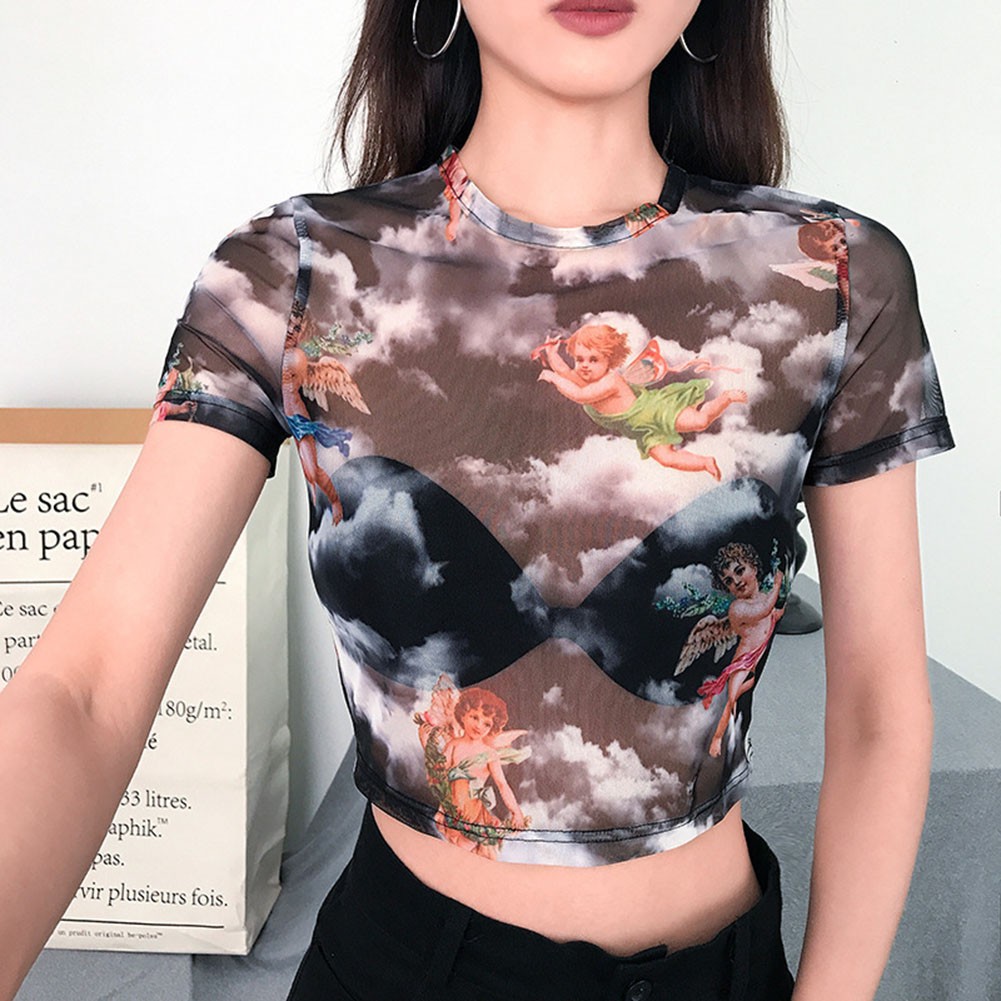 cupid mesh top