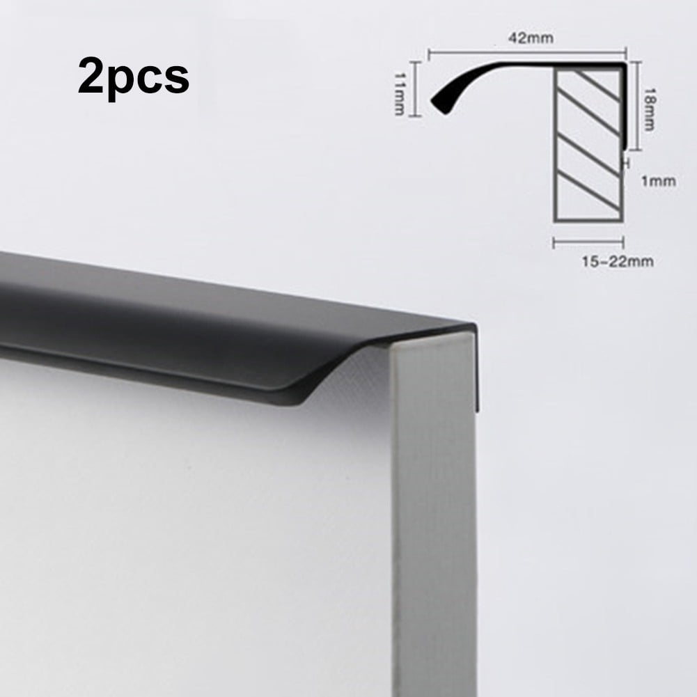 KDJ Simple built-in cabinet door invisible handle wardrobe built-in ...