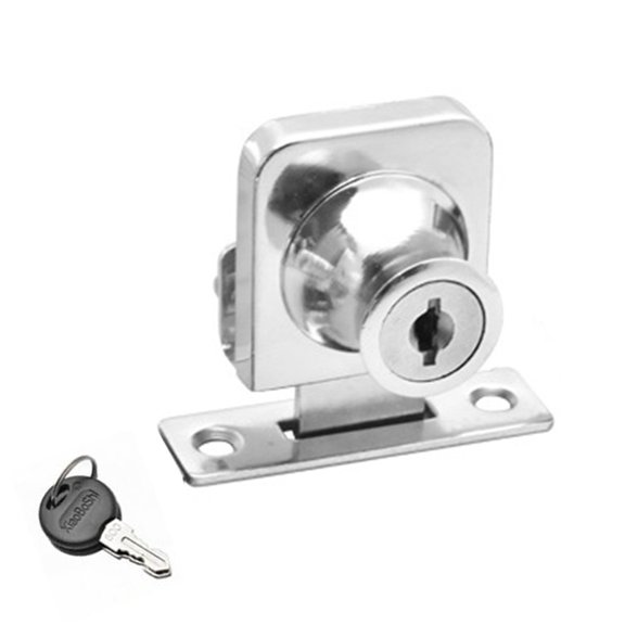 KDJ Sliding Door Window Locks With 2 Keys Baby Child Safety Protection Antitheft Door Window Security Lock Catches For 5-8mm Glass