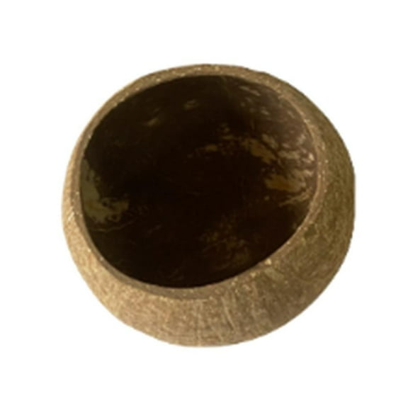 KDJ Small Candle Cup Coconut Bowl Round Bowl Fruit Dried Fruit Plate - for Home Decor