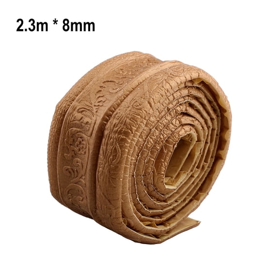 KDJ Waist Line Skirting Line 3D Wall Stickers 3D Foam Edge Border Waterproof Sticker - for Home Decor