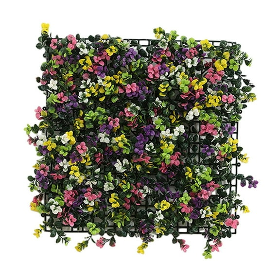 KDJ Walls Foliage Hedge Grass Mat Greenery Panels Fence 50*50cm - for Home Decor