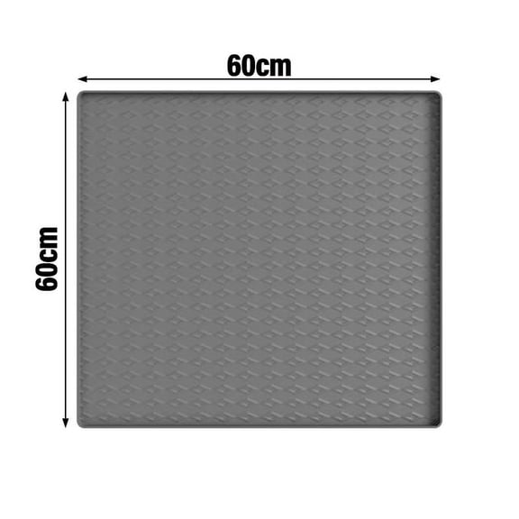 KDJ Washing Machine Mat Dryer Silicone Mat for Refrigerator Dust-proof Mat - for Home Decor