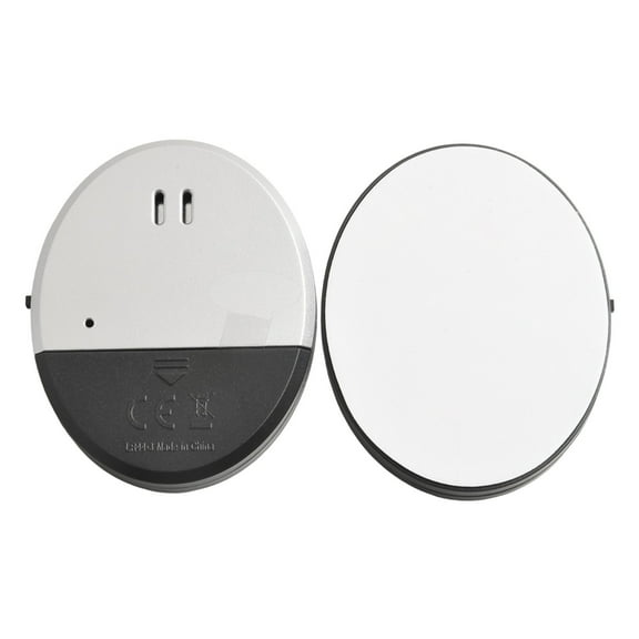 KDJ Window Vibration Alarm Sensor Ultra Slim 130dB Siren Glass Break Detector Home Security System Easy Installation No Wiring Required for Doors Windows