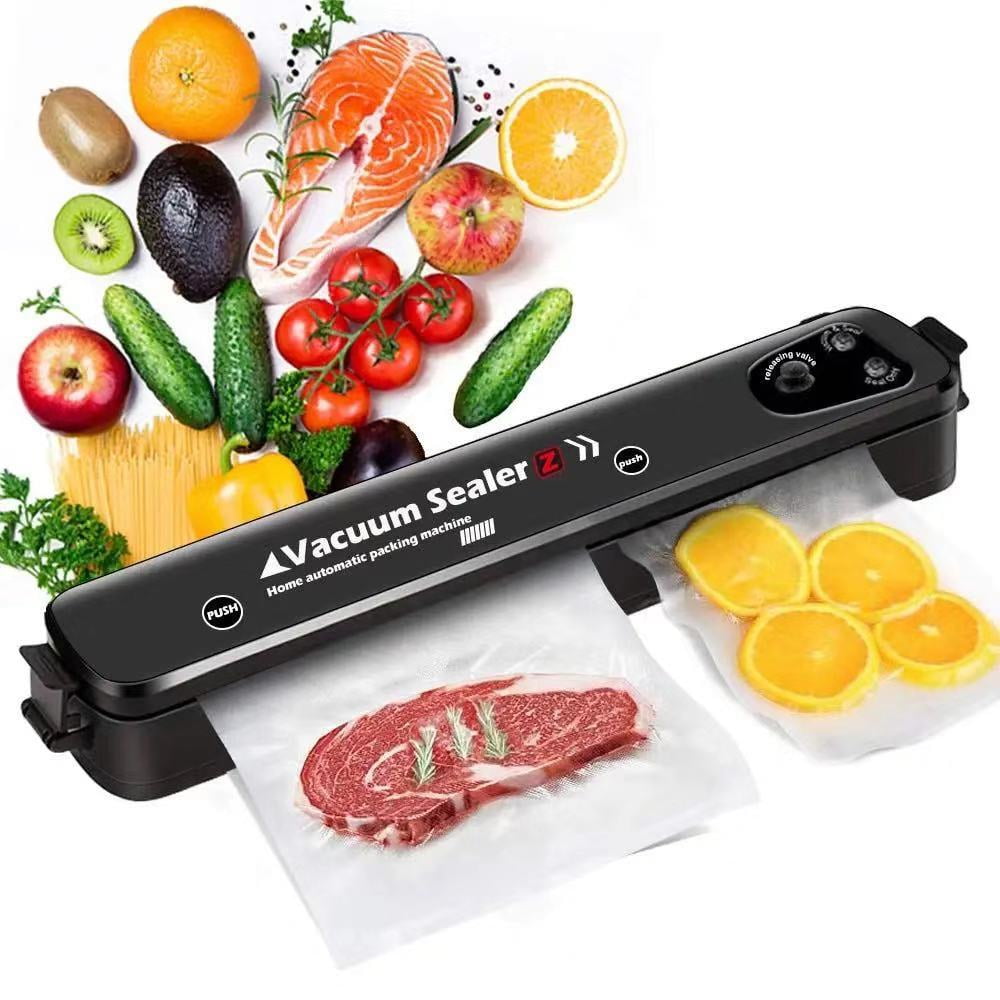 KDMLR Automatic Mini Food Vacuum Sealer Machine with 10 Vacuum Sealer Bags Electric Air Sealing