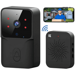 AOSU Doorbell Camera Wireless, 5MP Ultra HD, No Monthly Fee, Triple Motion  Detection Video Doorbell with Homebase, Enhanced (2.4/5 GHz) WiFi, 180-Day