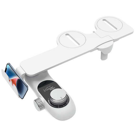 KDMLR Non-Electric, Bidet Attachment White with Smart Cleaning Function