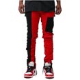 thumbnail image 1 of KDNK Men Contrast Cargo Pants (Black), 1 of 3