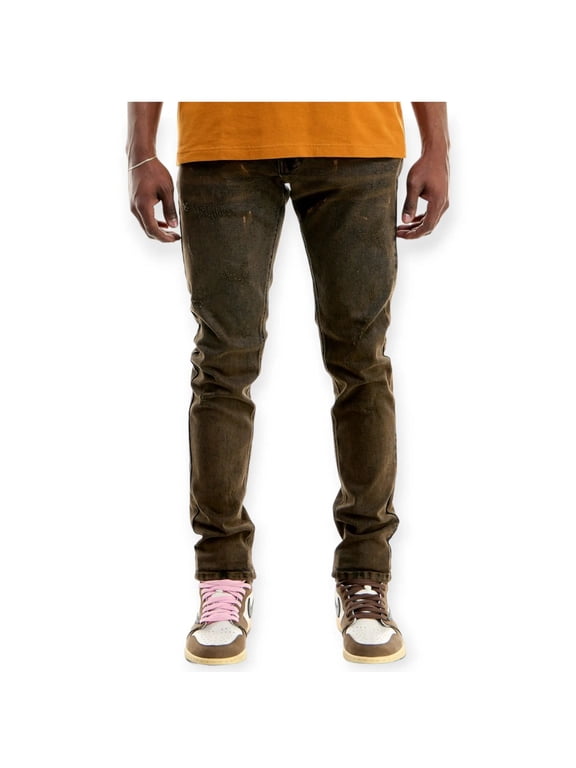 Men Smoky Jeans (Olive)