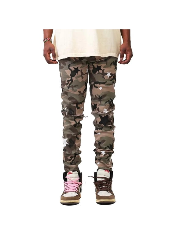 Men Star Camo Pants (Camo)