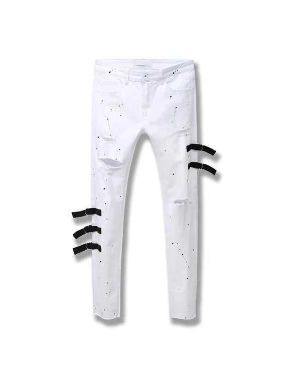 Men Utility Pants (White)