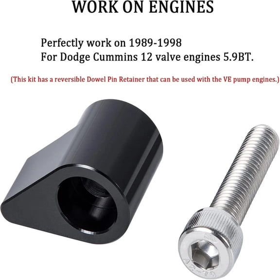 KDP Repair Kit for Dodge 5.9L Cummins 12V 24V Engine, Billet Aluminum, 1 Kit