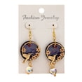 thumbnail image 1 of KDSJSXW 2024 New Easter Women's Earrings Hummingbird Exaggerated Retro Fashion Winged Bird Earrings Earrings Versatile Earrings Fashion Special Earrings Earrings (Navy Blue,One Size), 1 of 6
