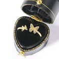 thumbnail image 1 of KDSJSXW Anillos Para Mujer Cute Minimalist Butterfly Design Ring Delicate Jewellery Gifts for Women Ring Set for Women Stackable Rings Anillos Para Mujer(Gold,9), 1 of 5