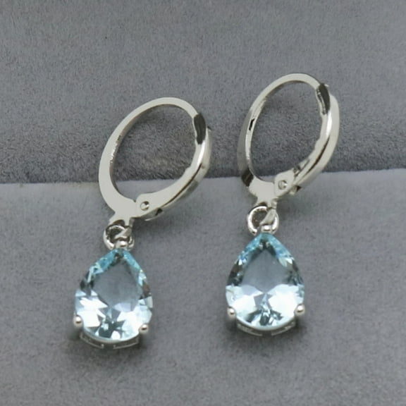 KDSJSXW Cartilage Earrings for Women Luxury Temperament Diamond Geometric Circle Earrings Personality Earrings Earrings for Women Earrings for Women Gold Pearl Earrings(White,One Size)