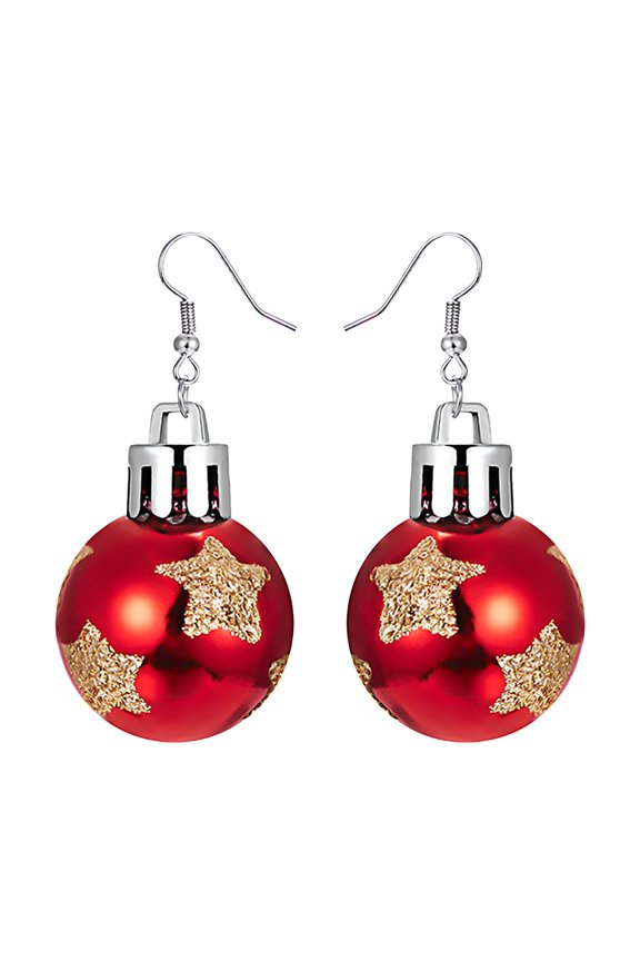 Christmas Women Pearl Earrings Studs Christmas Earrings Christmas Creative Holiday Party Earrings Jewelry Hoop Earrings Women