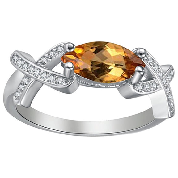 KDSJSXW Christmas Women Womens Wedding Bands Ladies Fashion Rings Inlaid Zircon Personalized Fashion Combinations Crystal Horse Eye Diamond Rings