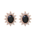 thumbnail image 1 of KDSJSXW Freshwater Pearl Earrings The Latest European Style Simple Fashion Is Suitable for Women's Party Jewelry Earrings Pearl Earrings Small Earrings for Women Pearl Studs(Black,One Size), 1 of 3