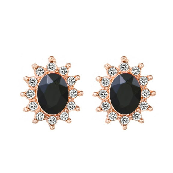 KDSJSXW Freshwater Pearl Earrings The Latest European Style Simple Fashion Is Suitable for Women's Party Jewelry Earrings Pearl Earrings Small Earrings for Women Pearl Studs(Black,One Size)