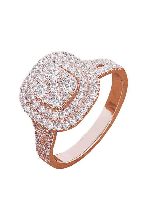 Gold Ring Set Rings for Women Rhinestone Rings Halloween Costumes for Women Gold Rings Gold Filled Ring Gold Ring Gold Ring Set(Rose Gold,10)