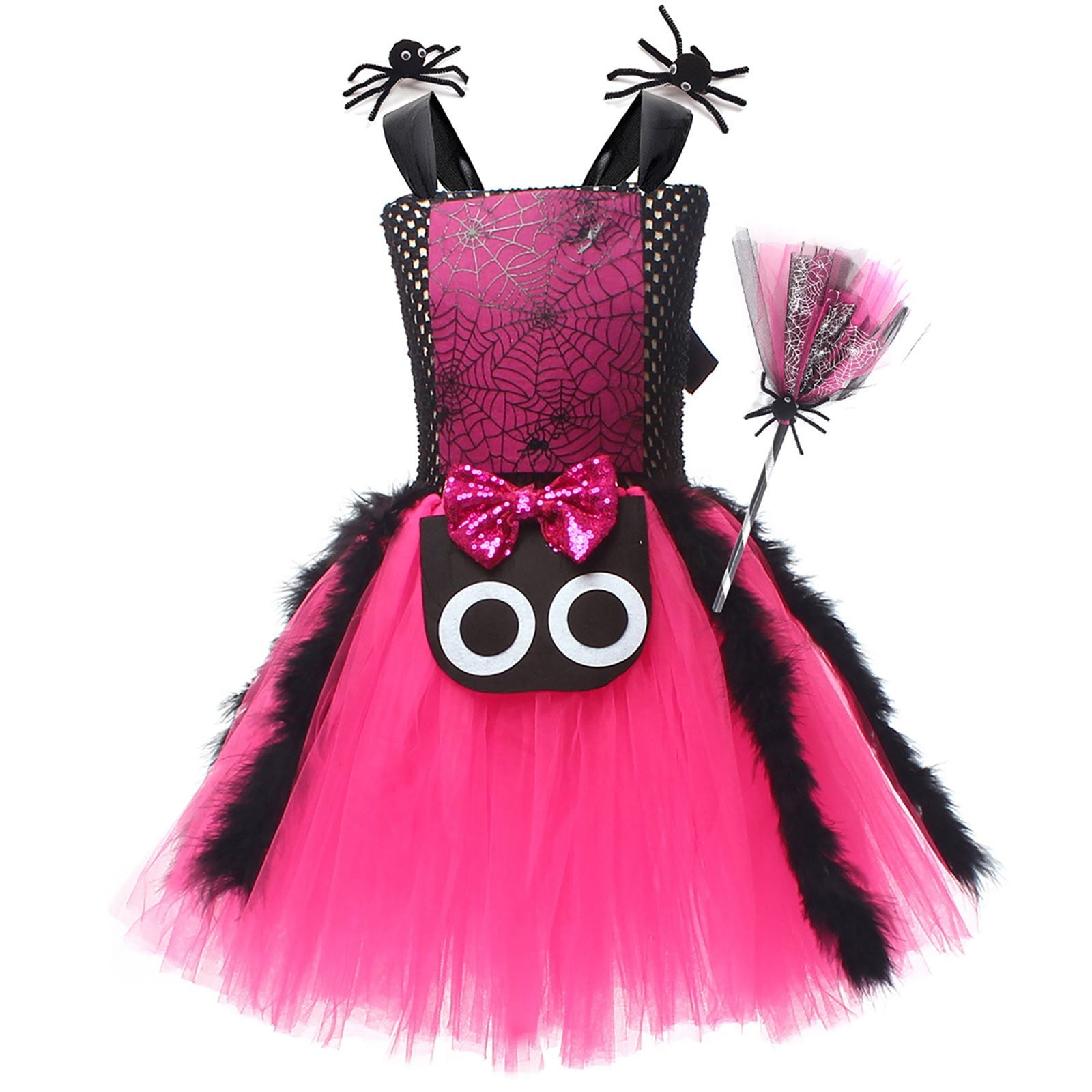 KDSJSXW Halloween Children'S Costume Dress Girl Cosplay Costume Witch