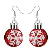 KDSJSXW New Year Studs Earrings for Women Christmas Earrings Christmas Creative Holiday Party Earrings Jewelry Hoop Earrings Women