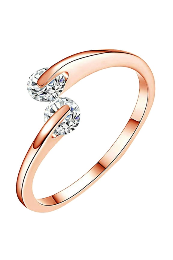 Pinky Ring Fidget Beads Rings for Anxiety for Women Ring Adjustable Finger Single Spiral Rings for Women Non Tarnish Rings for Women Sterling Silver Pinky Ring(A,One Size)