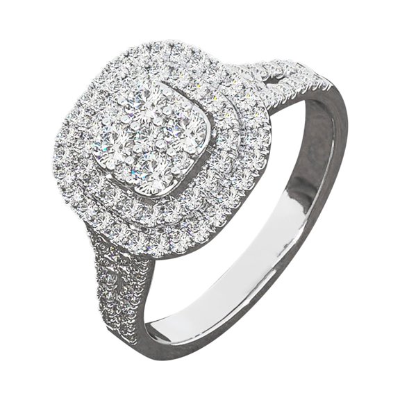 KDSJSXW Ring Set for Women Rings for Women Rhinestone Rings Halloween Costumes for Women Gold Rings Thumb Rings for Women Gold Engagement Rings for Women Ring Set for Women(Silver,6)
