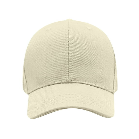 KDSJSXW Running Cap Mens And Womens Summer Fashion Casual Sunscreen Baseball Caps Cap Hats Men Caps (Beige,One Size)