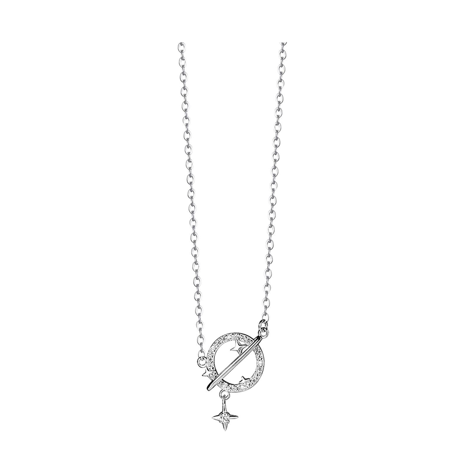 Luna Snowflake Necklace - gold / F（14K Gold Snowflake