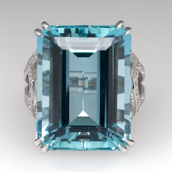 KDSJSXW Silver Wedding Band Women Fashion Trends Geometric Rectangle Blue Topaz Lady Ring Jewelry Gold Plated Rings for Women Womens Rings Silver Wedding Band Women(Silver,7)