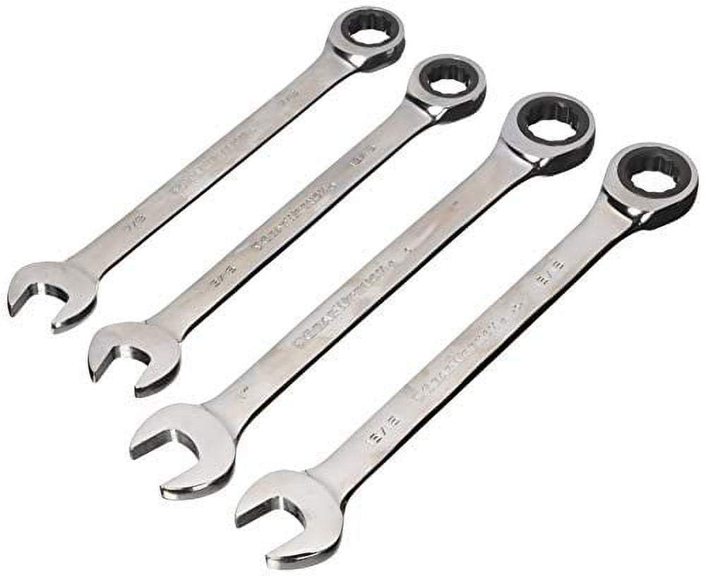 GearWrench 9309C 4Piece Large Ratcheting Wrench Set